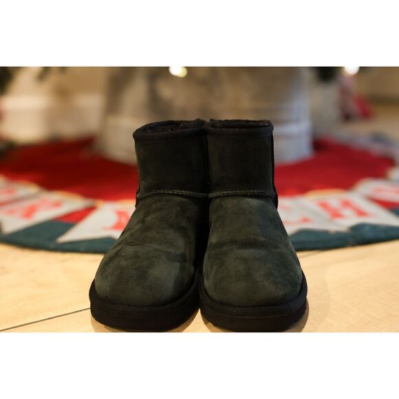 UGG Classic Mini II – Women’s 6 – Dark Green – Excellent Used Condition - Picture 3 of 9